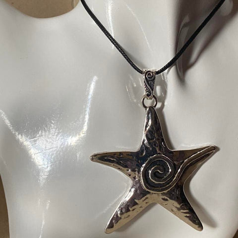 large starfish pendant necklace