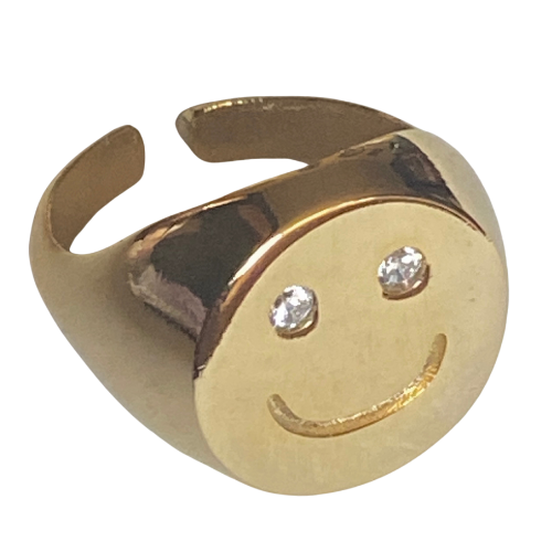 smiley ring