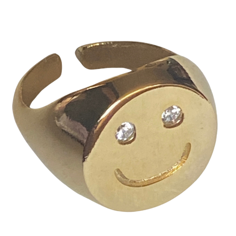 smiley ring